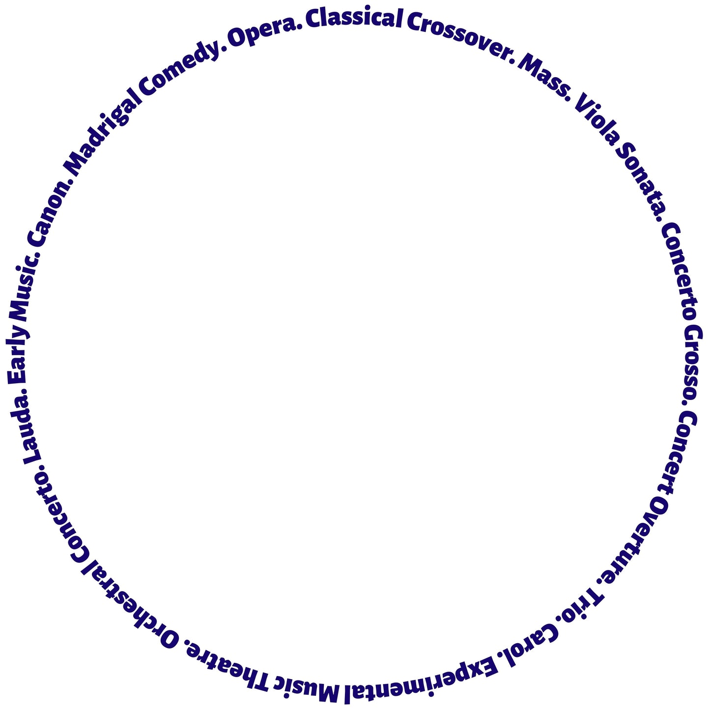Music Genres Color Collection